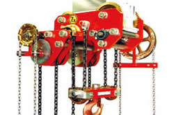 Our low headroom chain hoists are ideal when space is a problem Our low headroom chain hoists are ideal when space is a problem