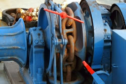 BLMS supplies windlass anchor winches for the lifting of heavy anchors, wire ropes and hawsers BLMS supplies windlass anchor winches for the lifting of heavy anchors, wire ropes and hawsers